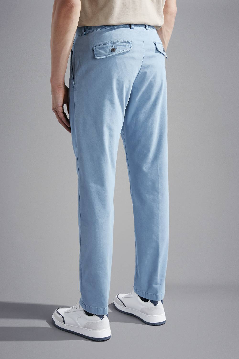 Paul & Shark Pantalone con coulisse in Soft Touch Twill Paul & Shark Vendita Economica