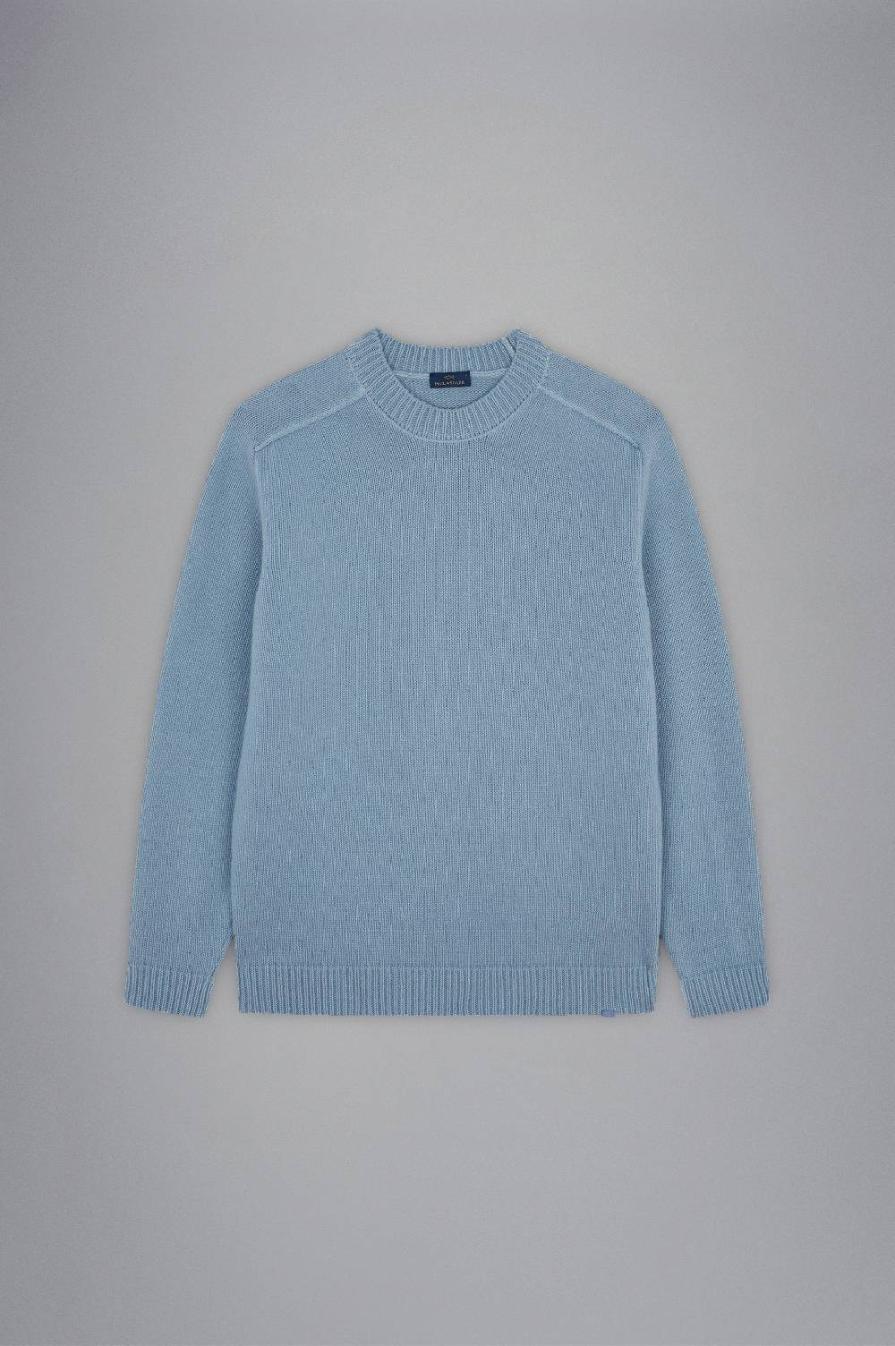 Paul & Shark Maglia in Re-Wool tinto capo Paul & Shark Saldi Di Fabbrica