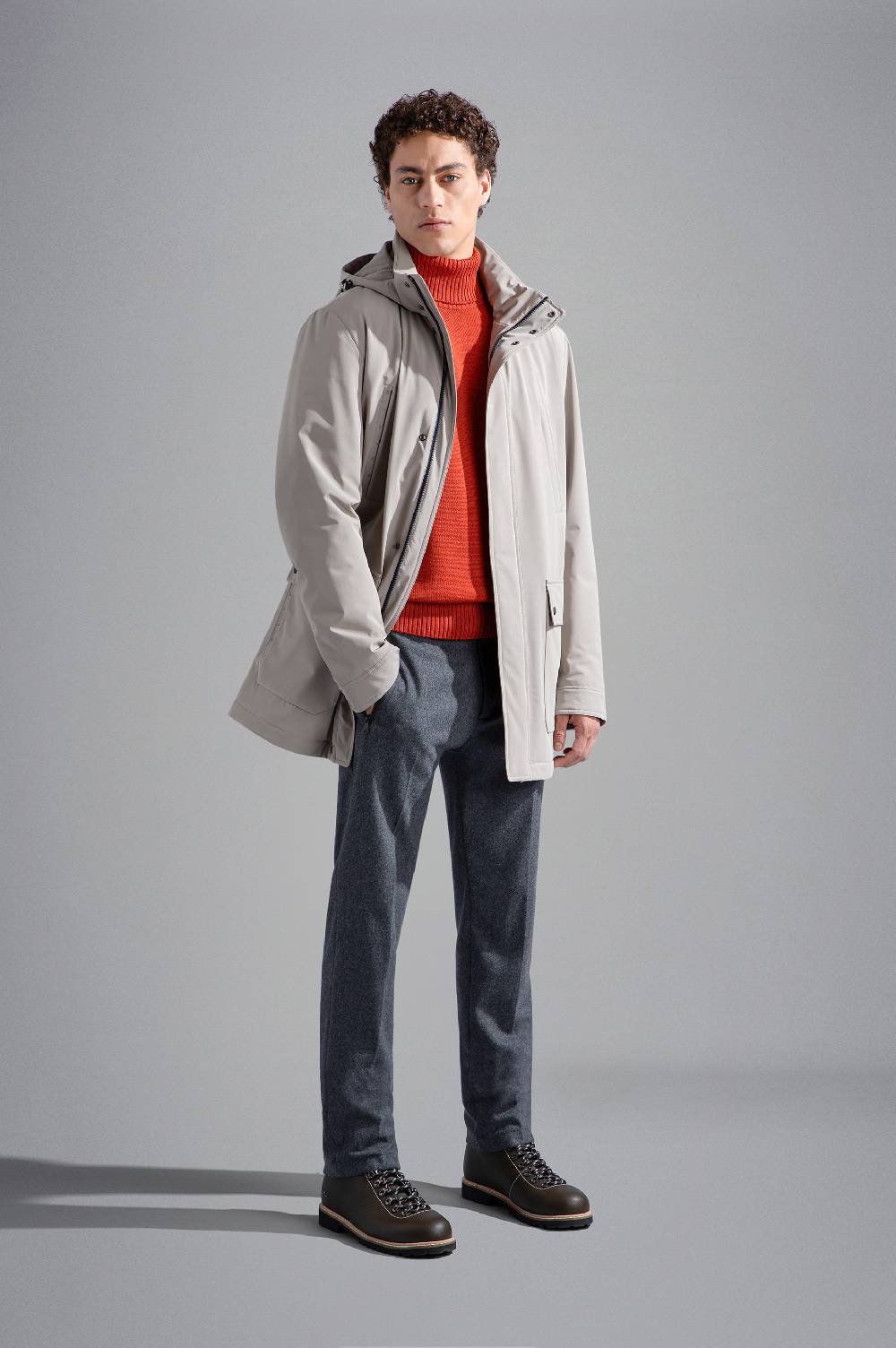 Paul & Shark Carcoat in Typhoon Re-4X4 Stretch Paul & Shark Qualità Garantita
