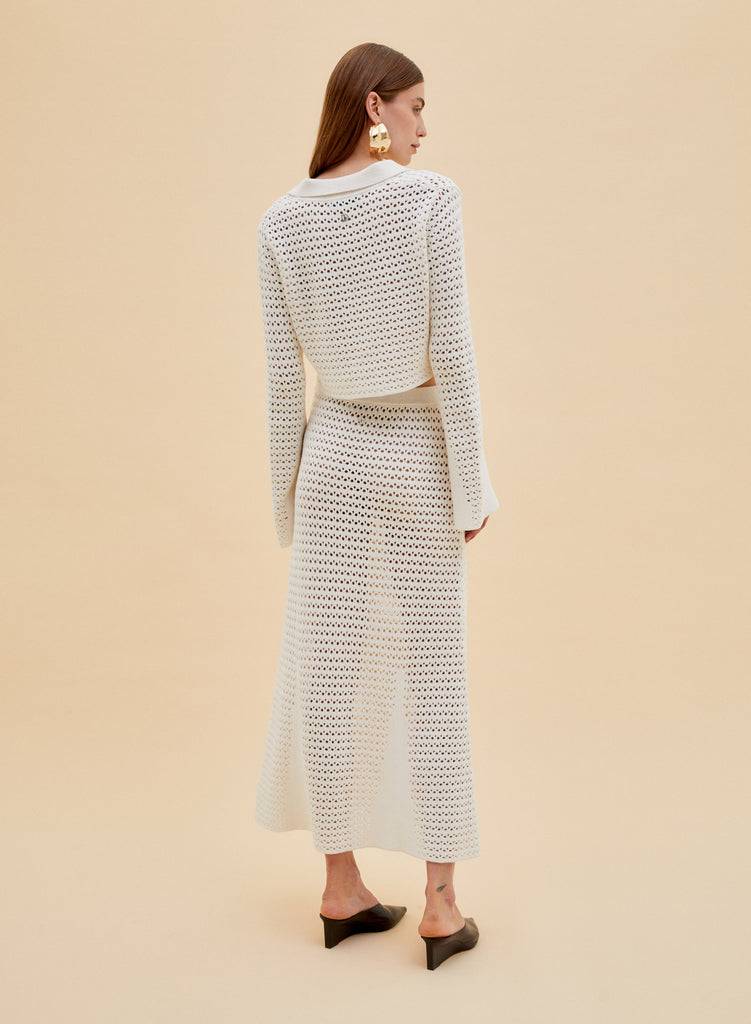 Raquel Diniz TOP CROCHET Consegna Veloce