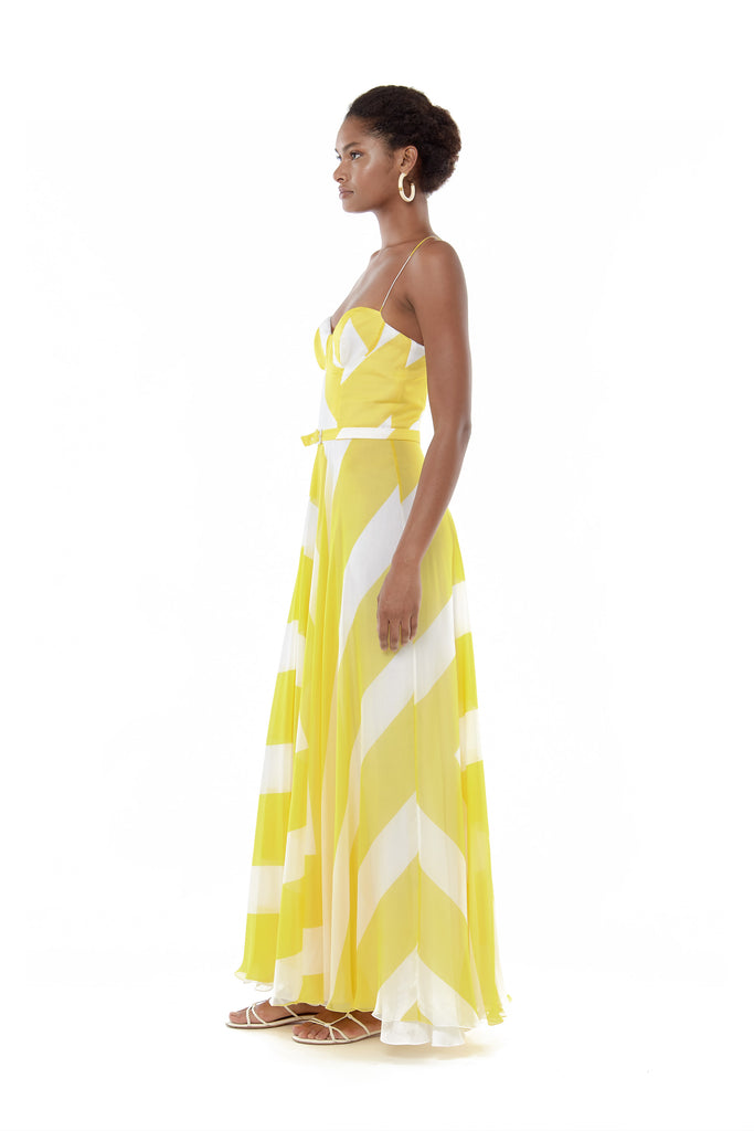 Raquel Diniz CAPRI LONG DRESS Saldi Di Fabbrica
