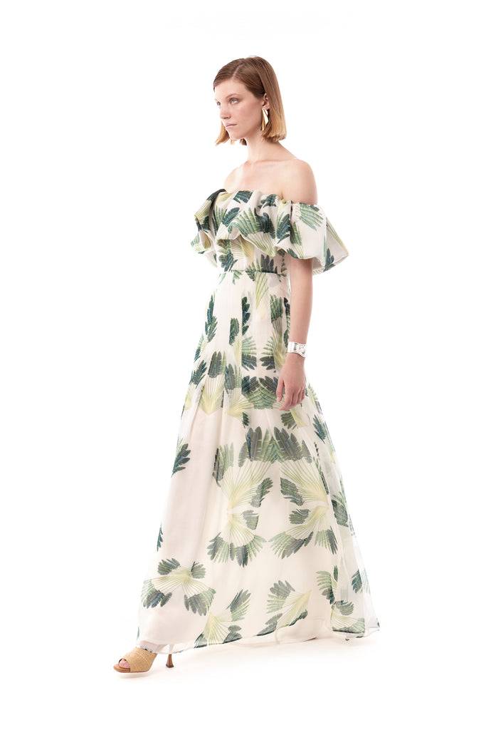 Raquel Diniz JULLES LONG DRESS Nuova