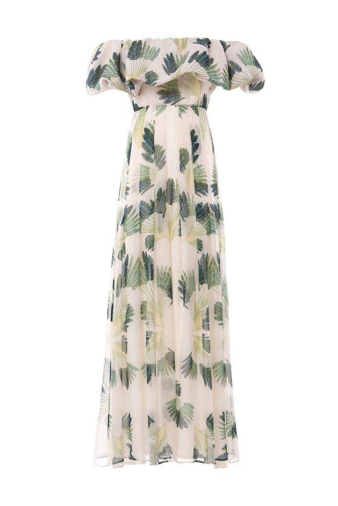 Raquel Diniz JULLES LONG DRESS Nuova