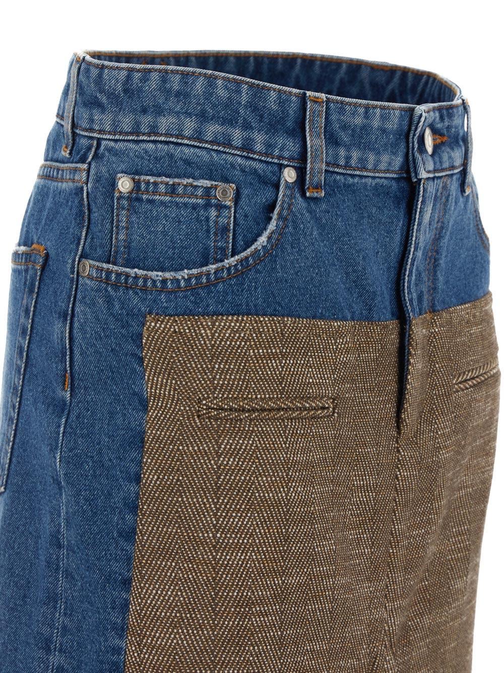 ﻿Oluxury Stella Mccartney Denim Skirt Acquista Ora
