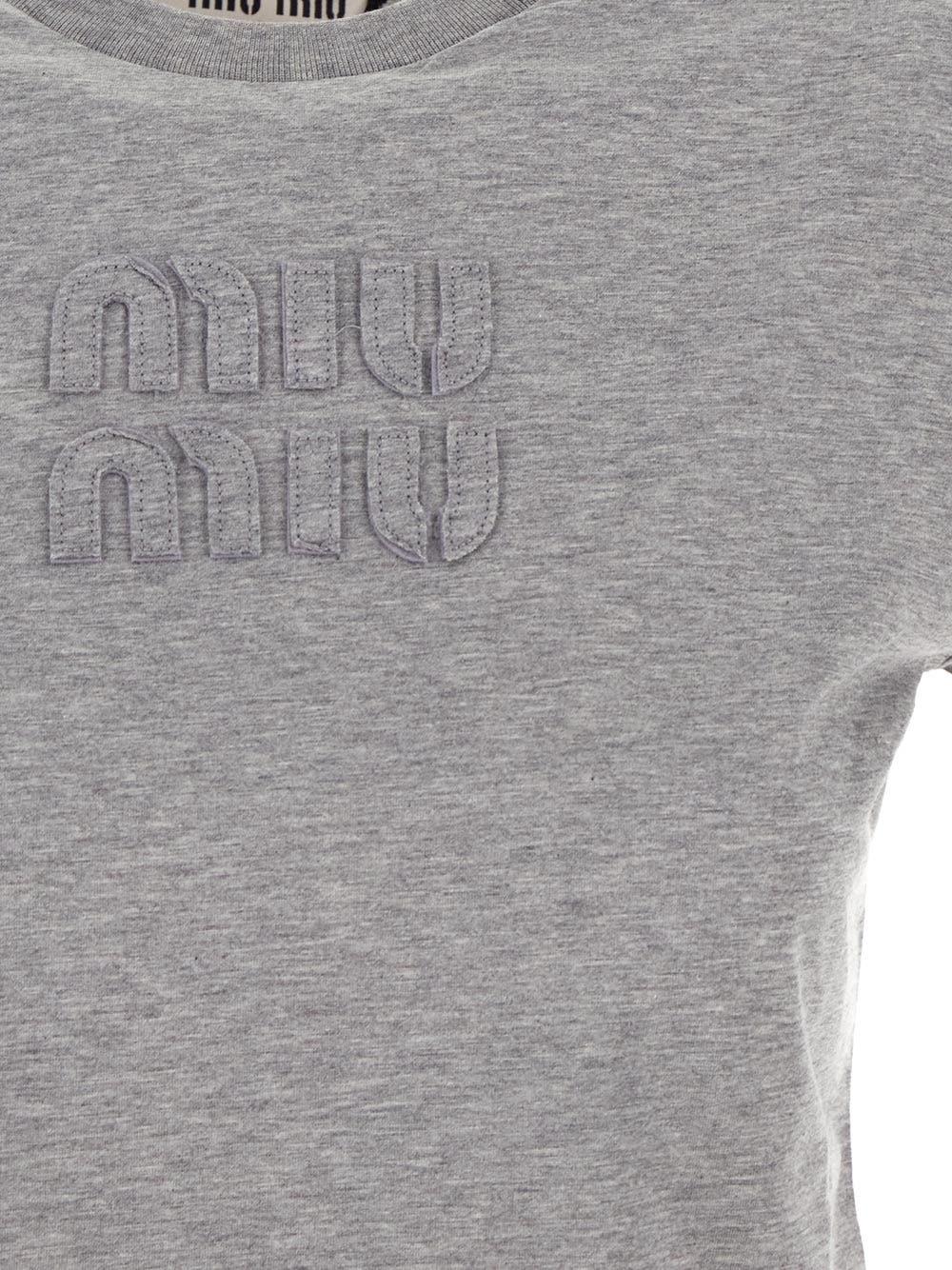 Oluxury Miu Miu T-shirt Vendita Calda