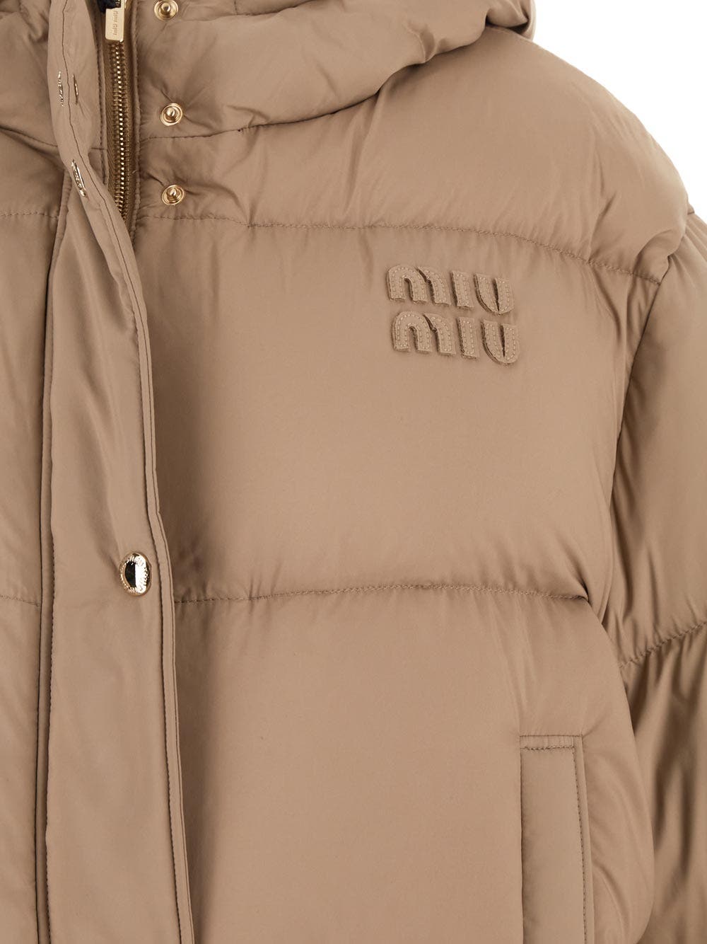 Oluxury Miu Miu Puffed Jacket Saldi Di Fabbrica