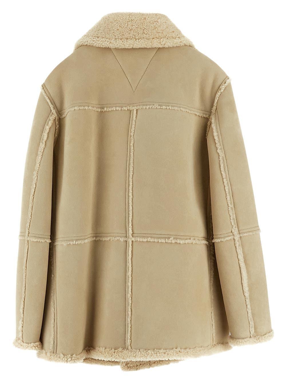 Oluxury Bottega Veneta Lamb Coat 2025