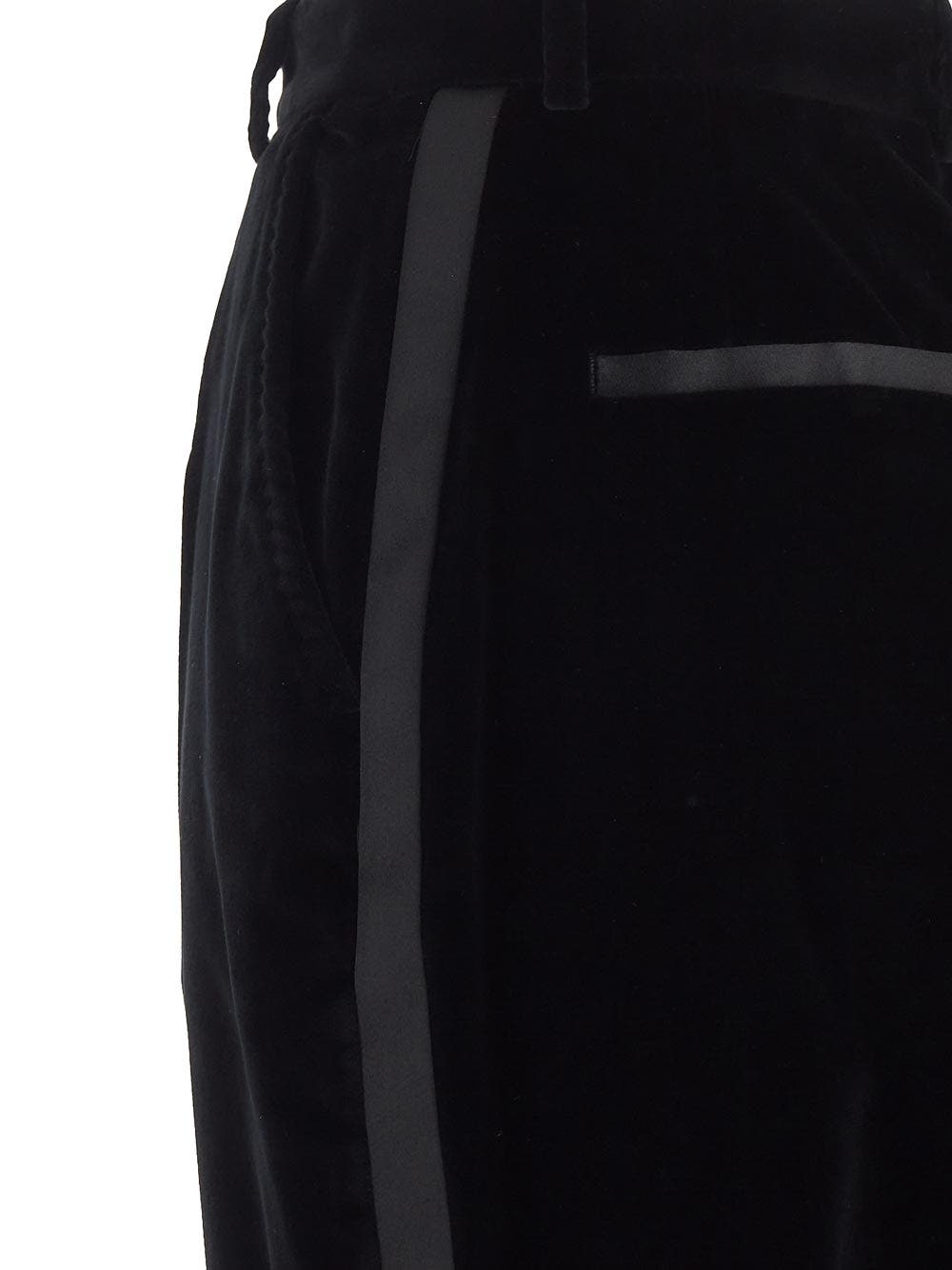 Oluxury Dolce & Gabbana Tuxedo Trousers Black Friday Prezzi