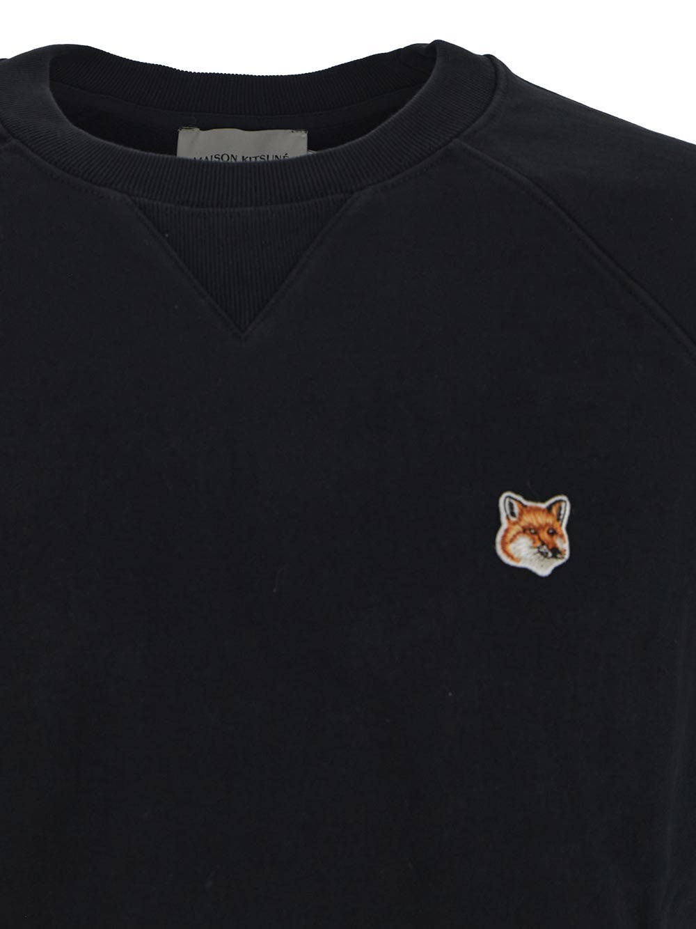 Oluxury Maison Kitsune' Fox Sweatshirt Saldi Di Fabbrica