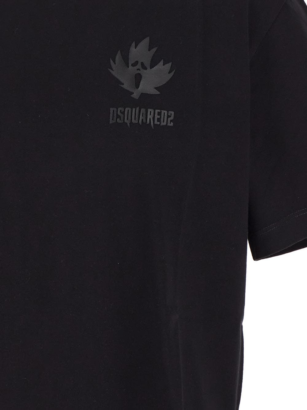 Oluxury Dsquared2 Logo T-Shirt Negozio