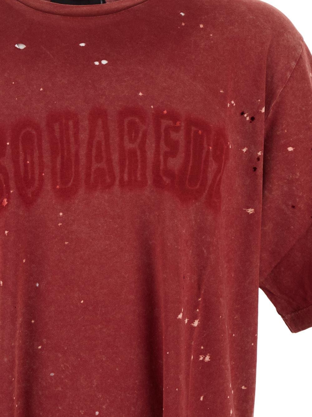 Oluxury Dsquared2 Logo T-Shirt 2025