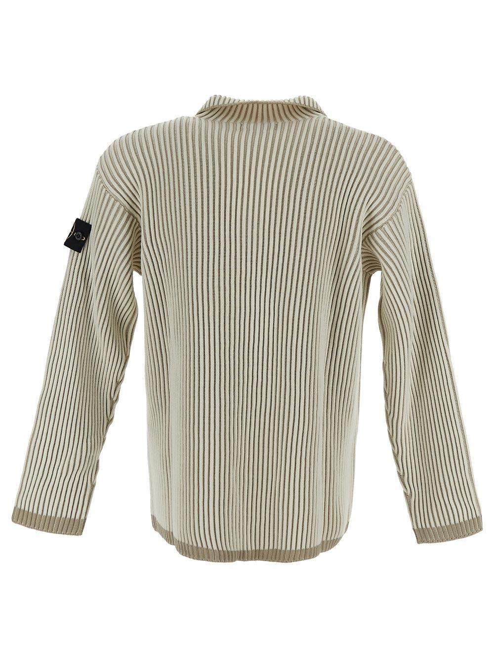Oluxury Stone Island Ribbed Knit Spedizione Gratuita