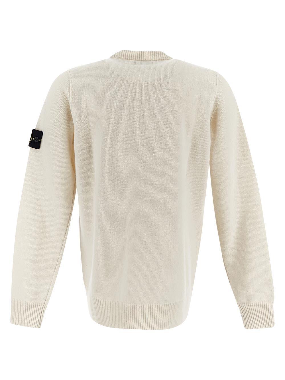 Oluxury Stone Island Logo Knit Qualità Garantita