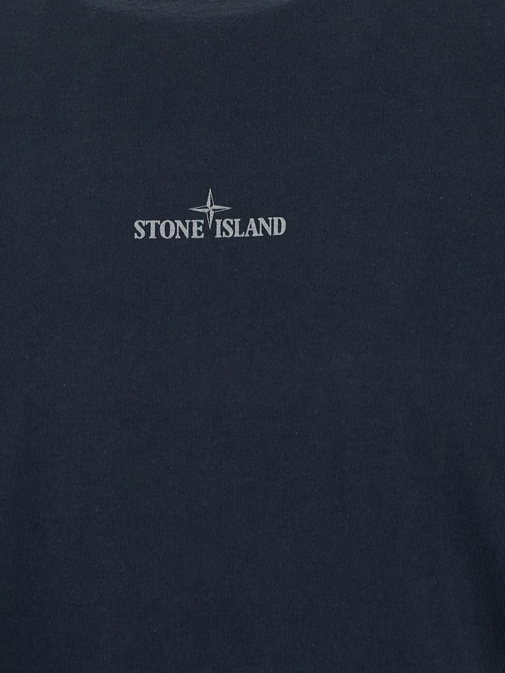 Oluxury Stone Island Logo T-Shirt Prezzo Ridotto