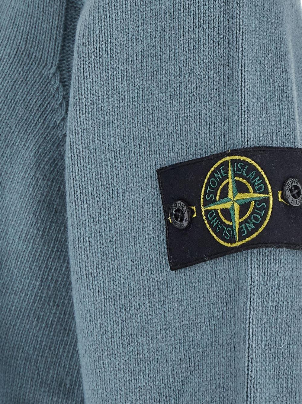 Oluxury Stone Island Logo Knit Sottocosto