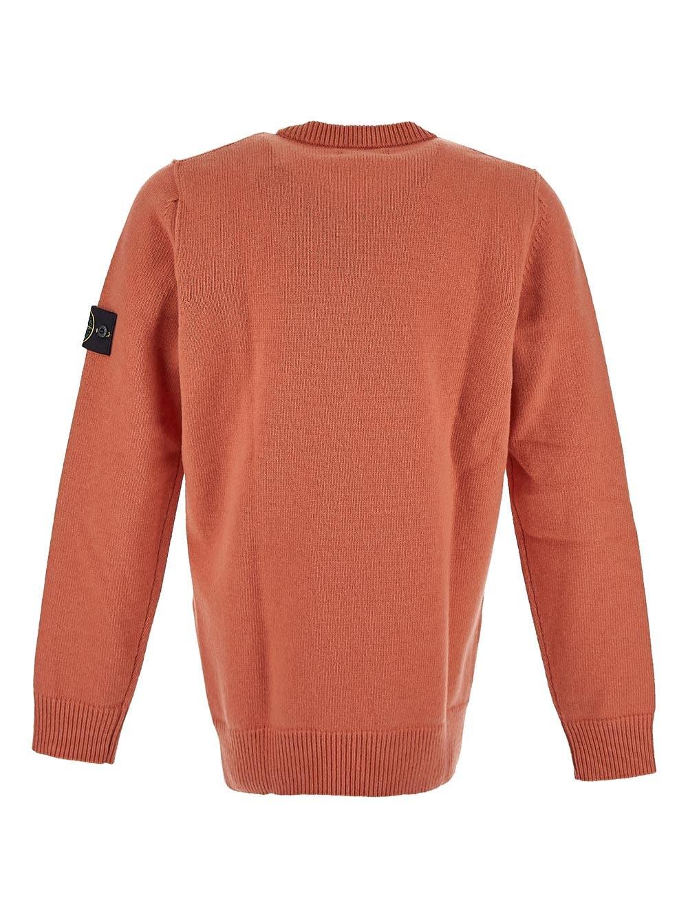 Oluxury Stone Island Logo Knit Offerta