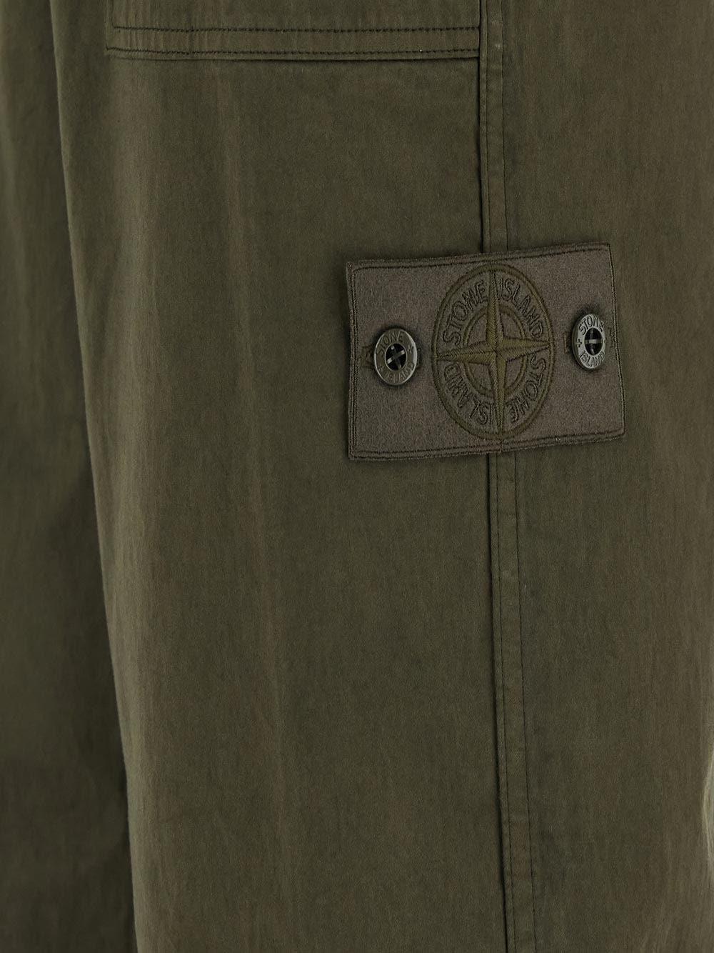 Oluxury Stone Island Cotton Trouser Outlet