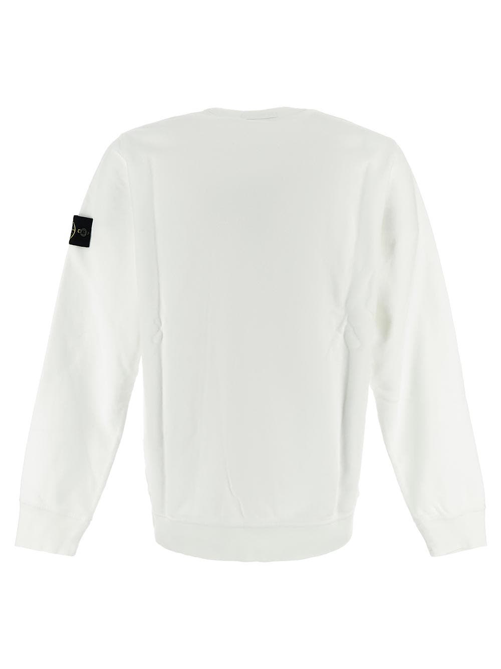 Oluxury Stone Island Logo Sweatshirt Saldi
