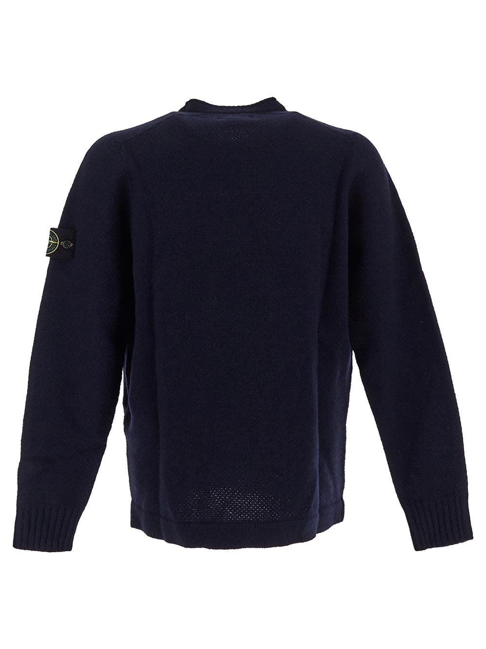 Oluxury Stone Island Logo Knit Negozio