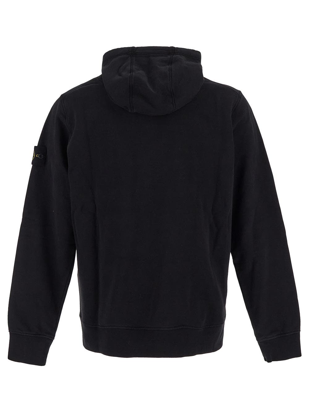Oluxury Stone Island Logo Hoodie In Saldo