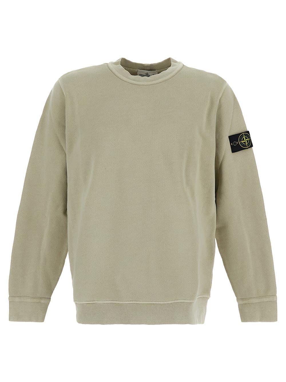 Oluxury Stone Island Logo Sweatshirt