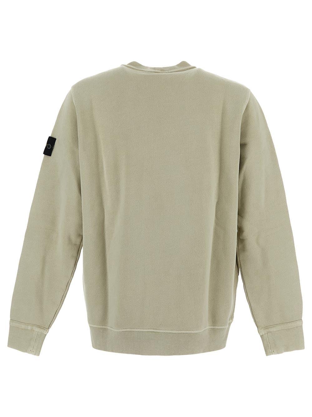 Oluxury Stone Island Logo Sweatshirt Nuova
