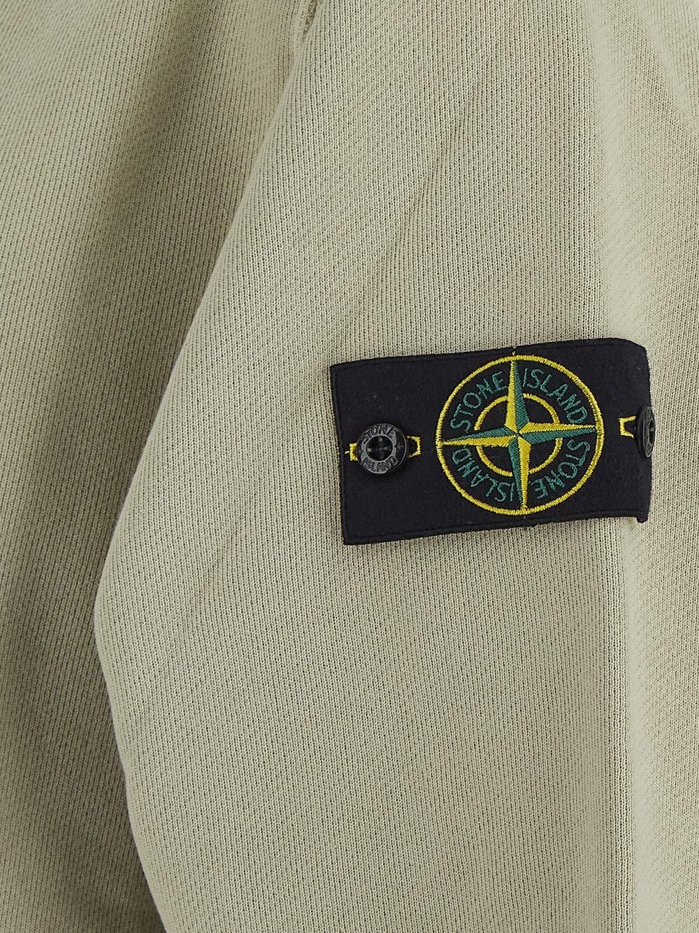 Oluxury Stone Island Logo Sweatshirt Nuova