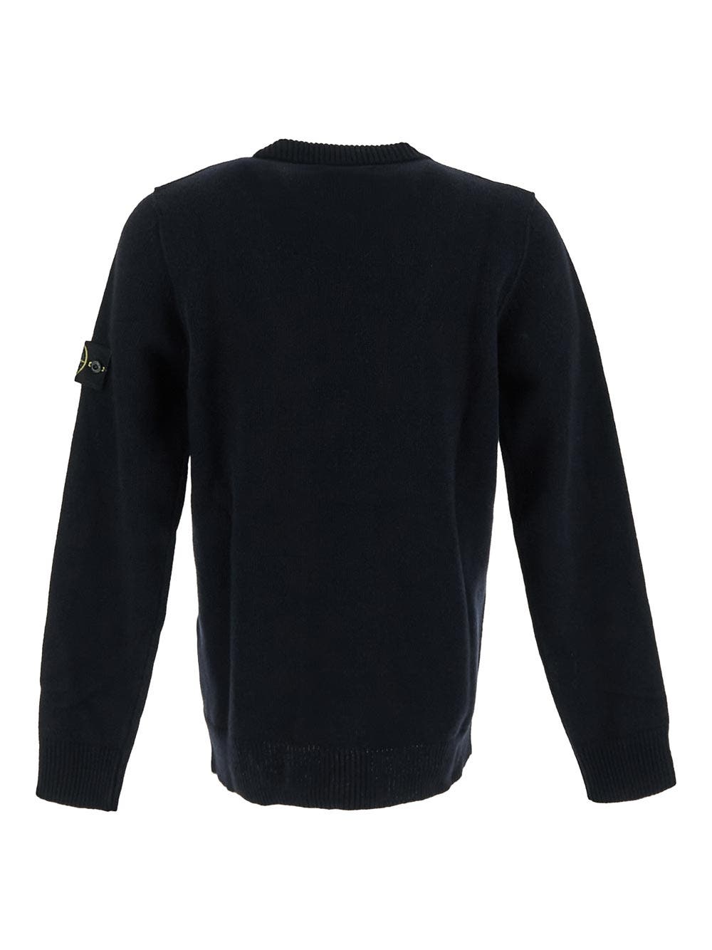 Oluxury Stone Island Logo Knit 2025