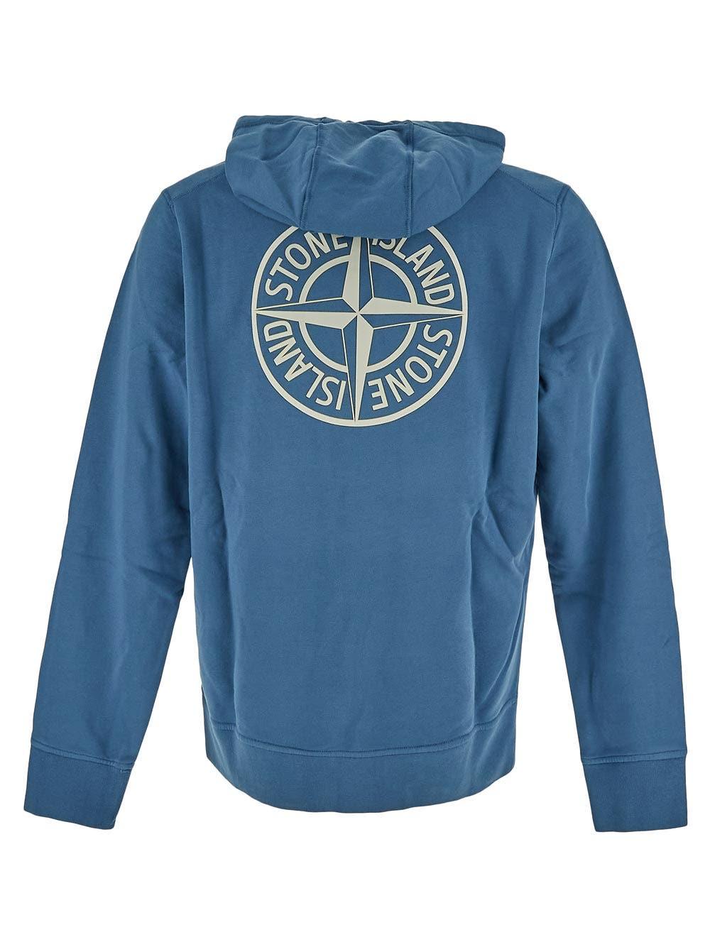 Oluxury Stone Island Logo Hoodie Italy