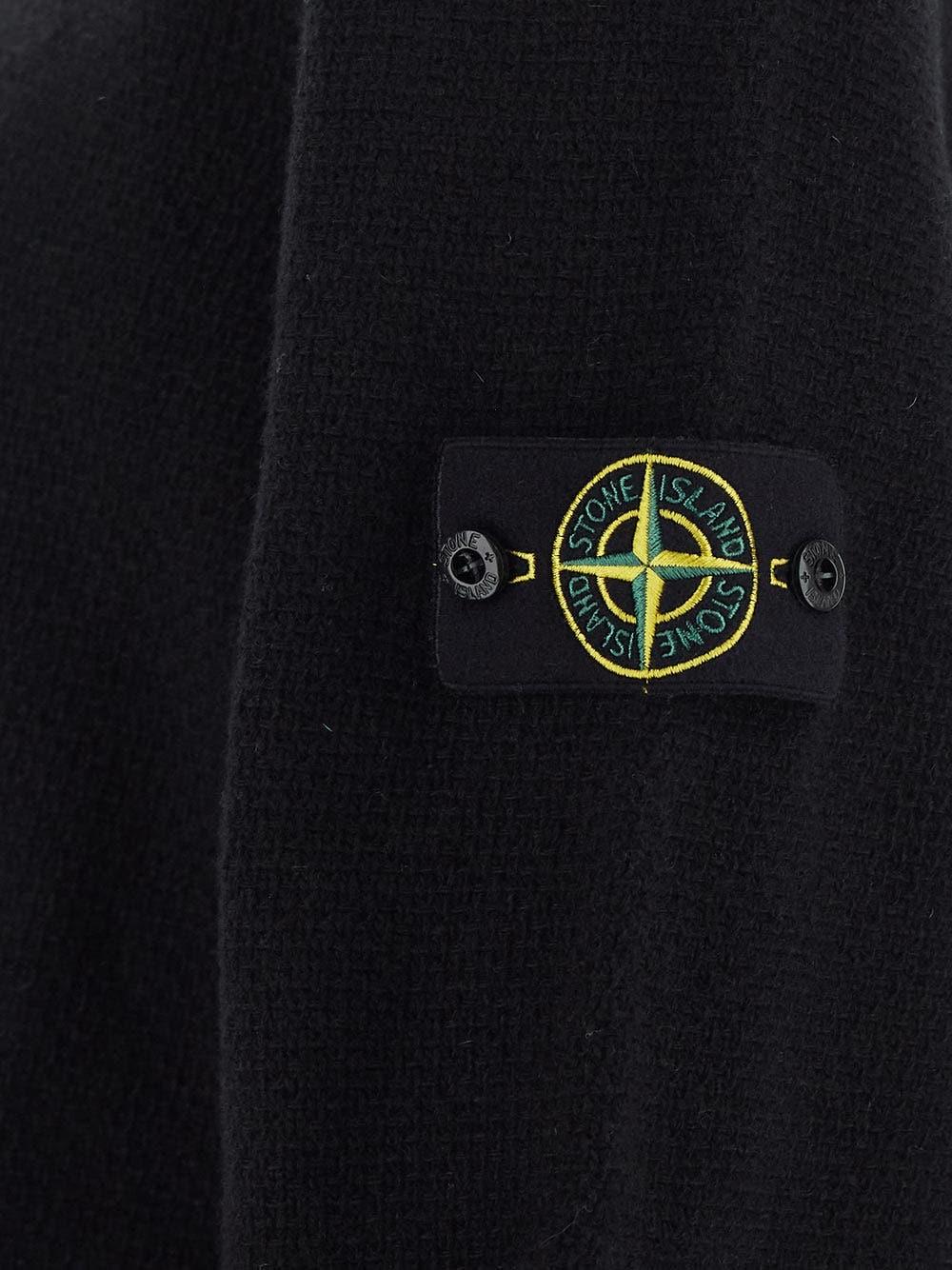 Oluxury Stone Island Logo Knit Soddisfazione Garantita