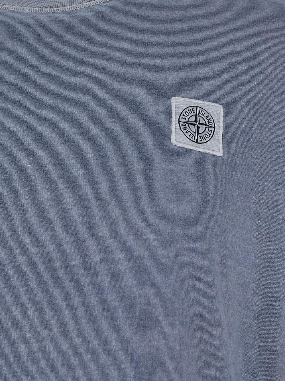 Oluxury Stone Island Logo T-Shirt Negozi Online