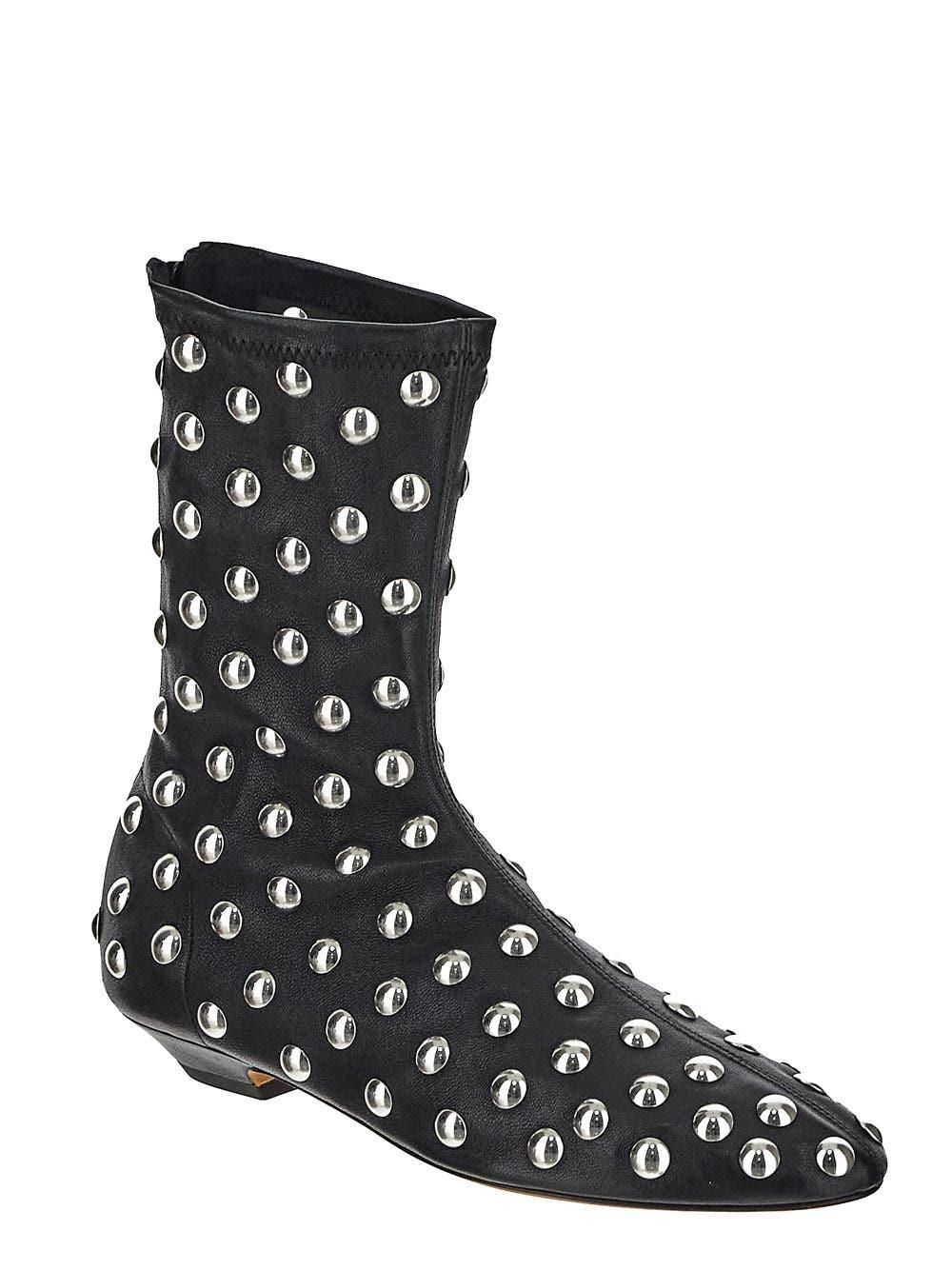 Oluxury Khaite Apollo Ankle Boot Fino Al -60%