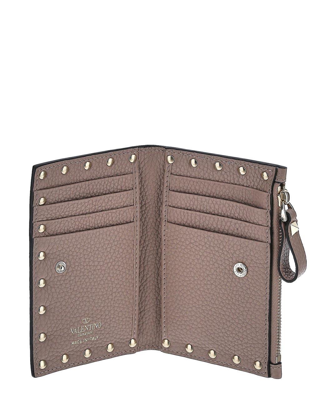 Oluxury Valentino Garavani Logo Wallet Moda