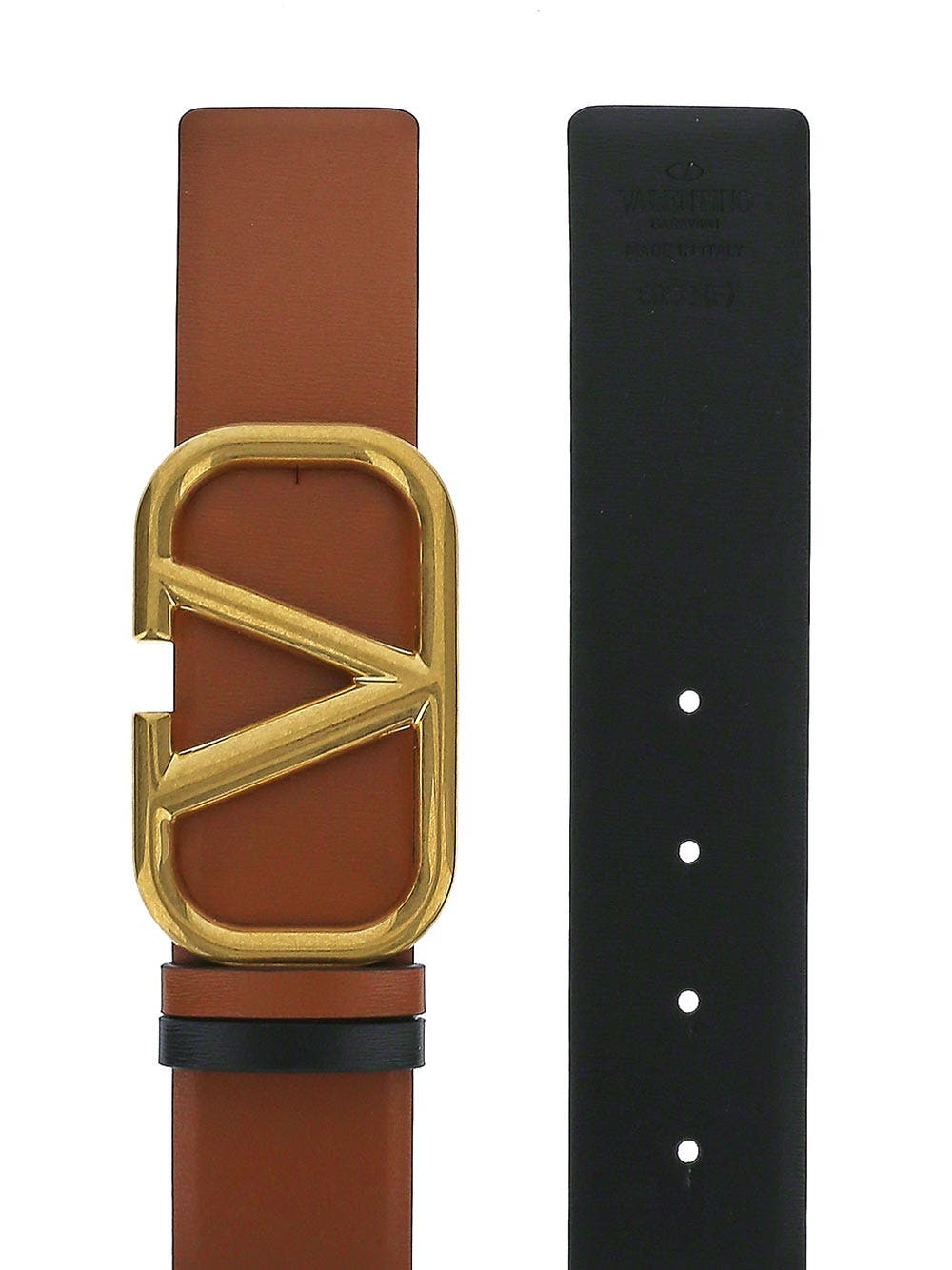Oluxury Valentino Garavani Logo Belt Italia