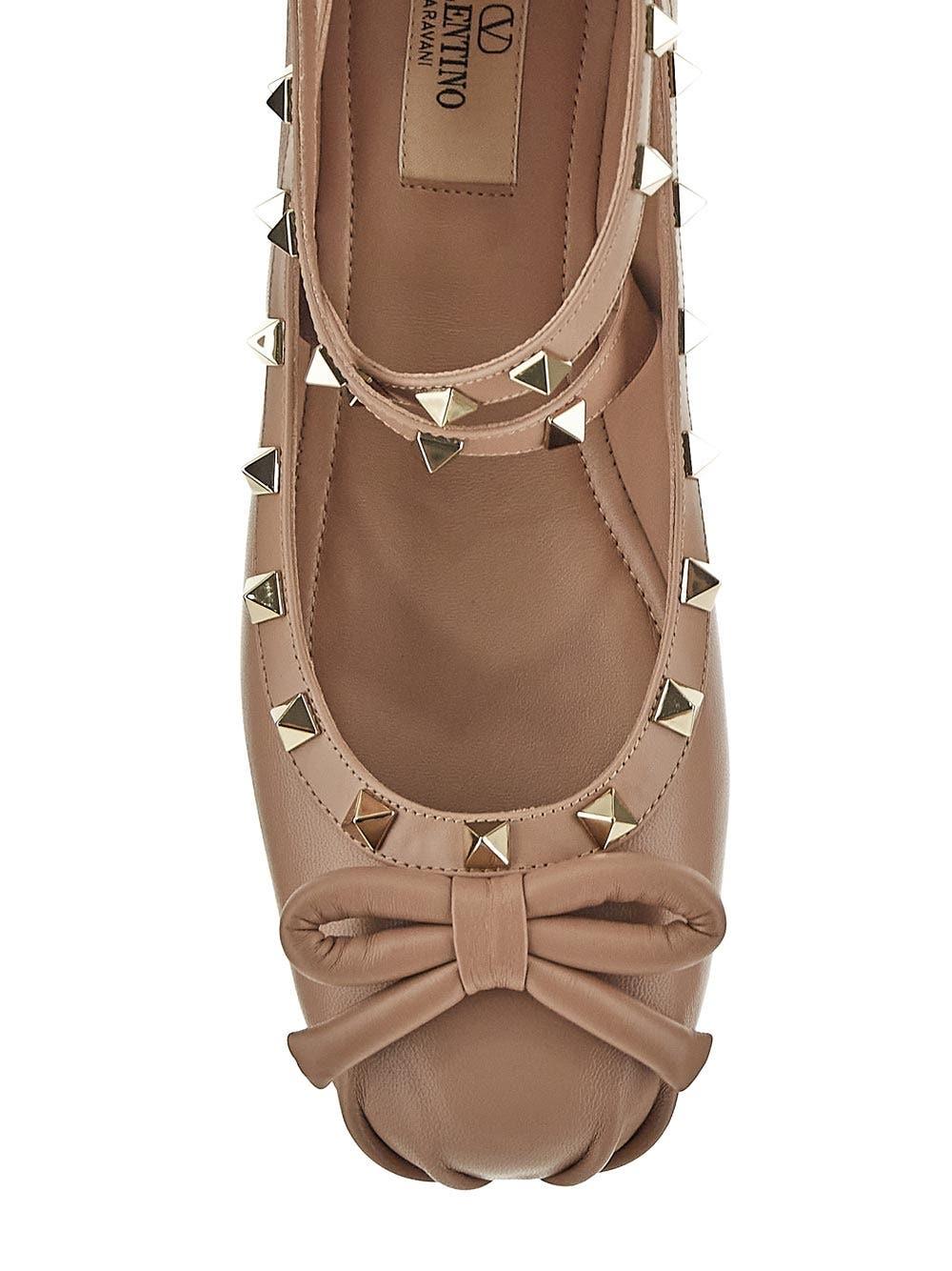 Oluxury Valentino Garavani Rockstud Ballerina Fino Al -60%