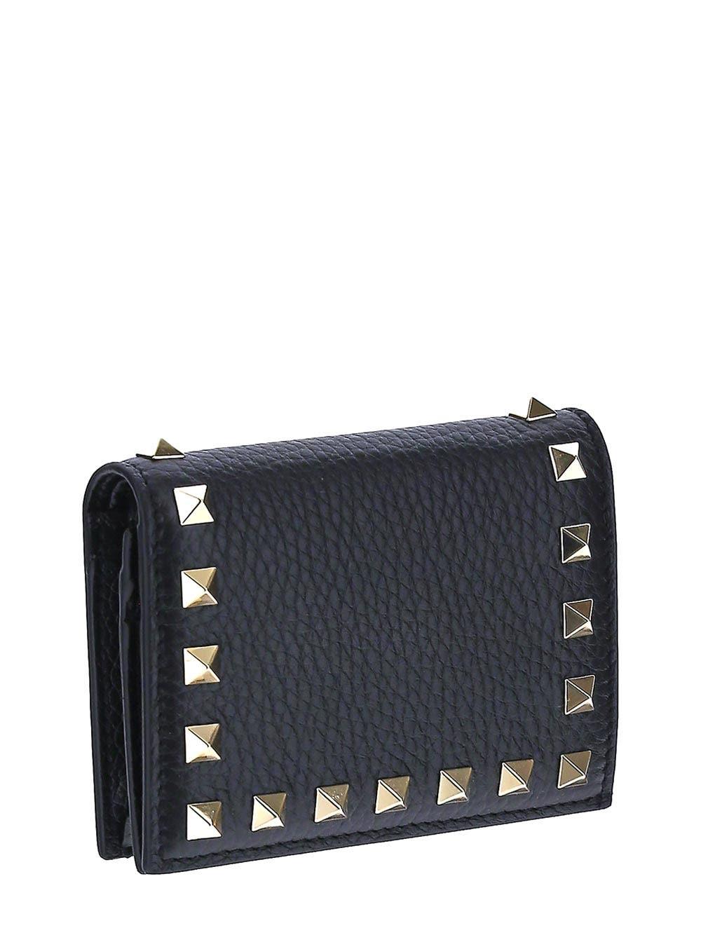 Oluxury Valentino Garavani Rockstud Wallet Presa