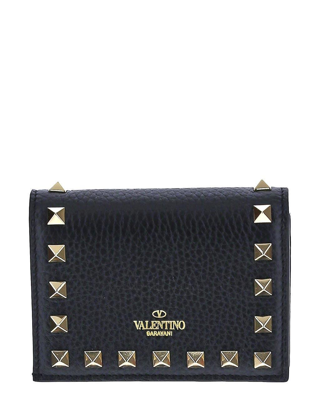 Oluxury Valentino Garavani Rockstud Wallet Presa