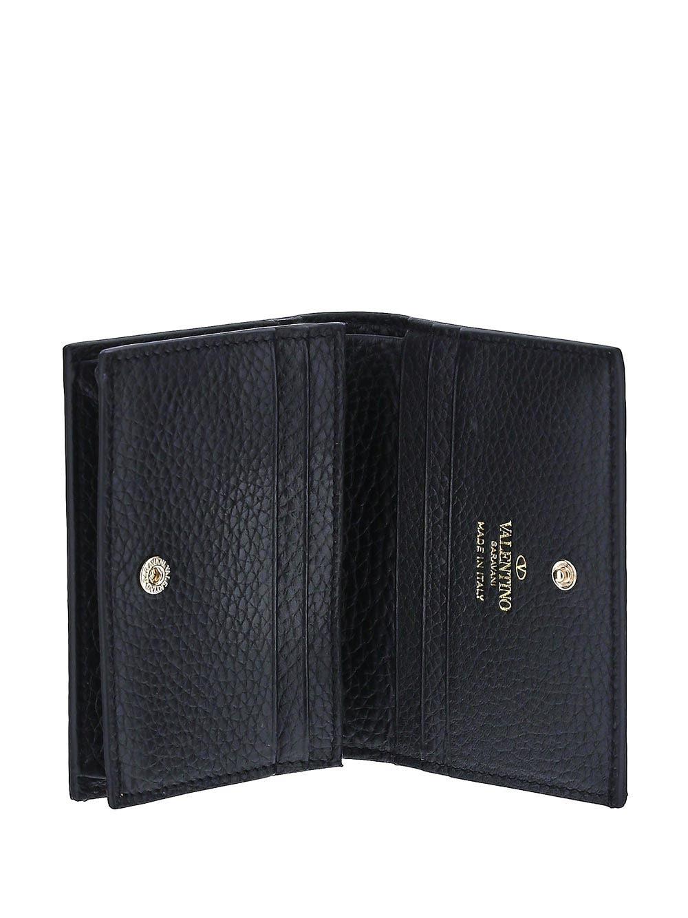 Oluxury Valentino Garavani Rockstud Wallet Presa