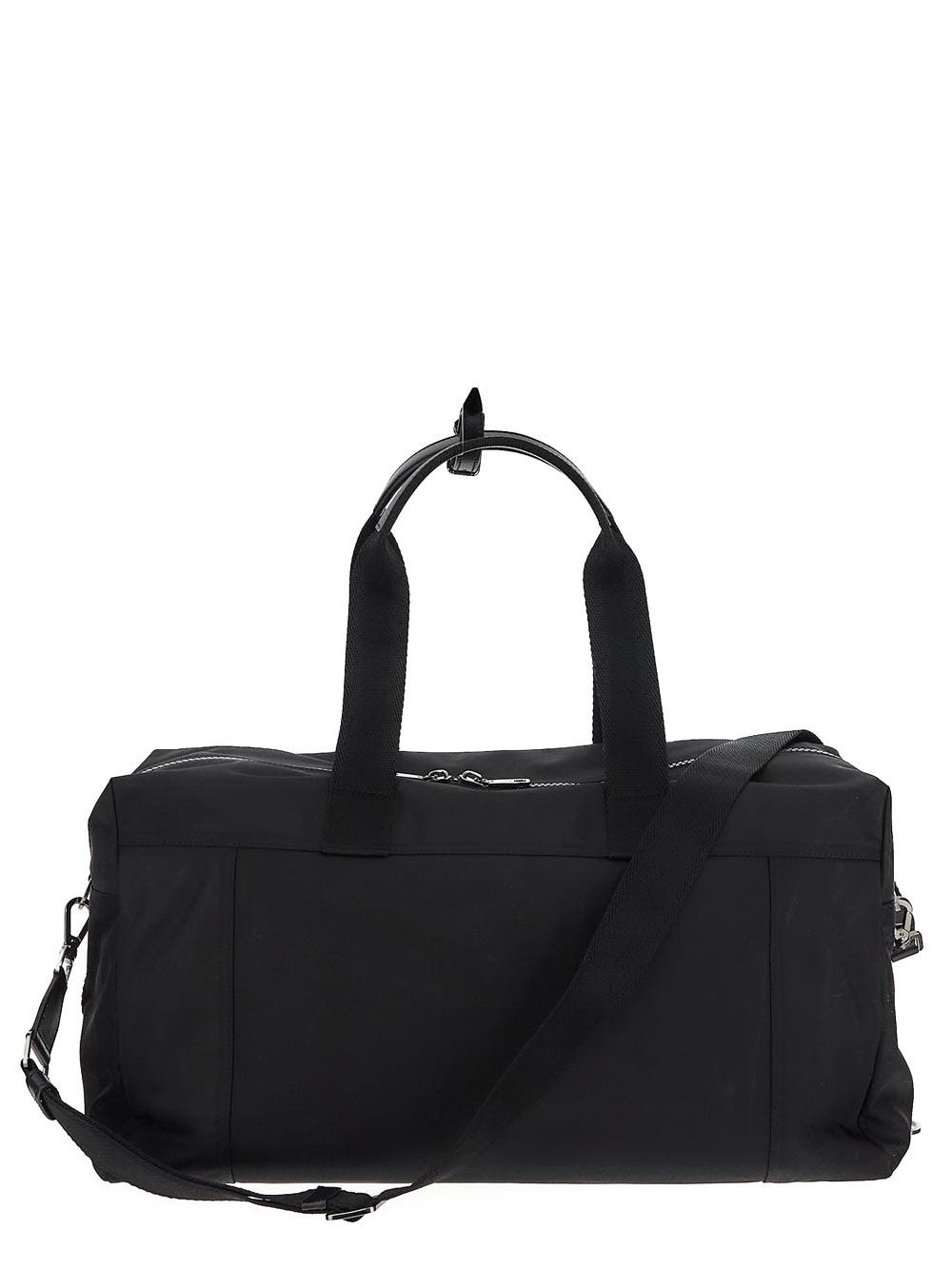Oluxury Dolce & Gabbana Nylon Holdall Bag In Saldo