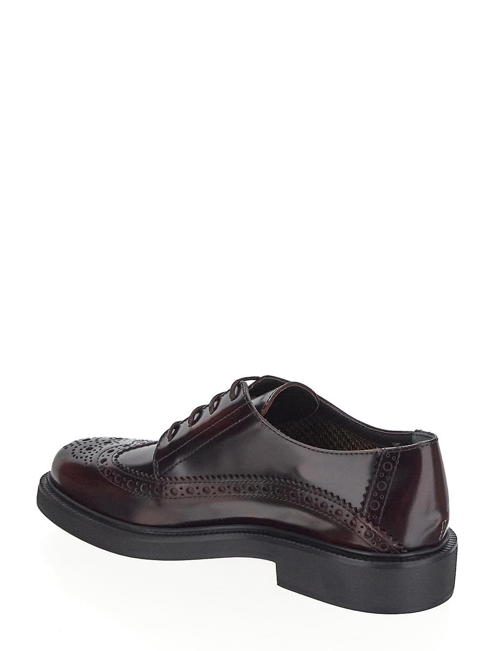 Oluxury Tod's Derby Shoe Saldi Di Fabbrica