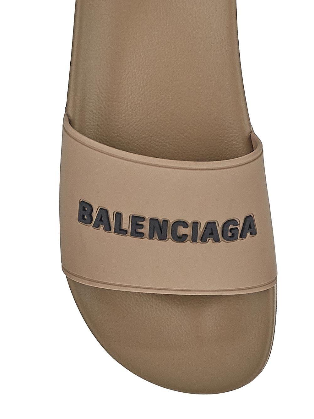 Oluxury Balenciaga Logo Slide Nuovo