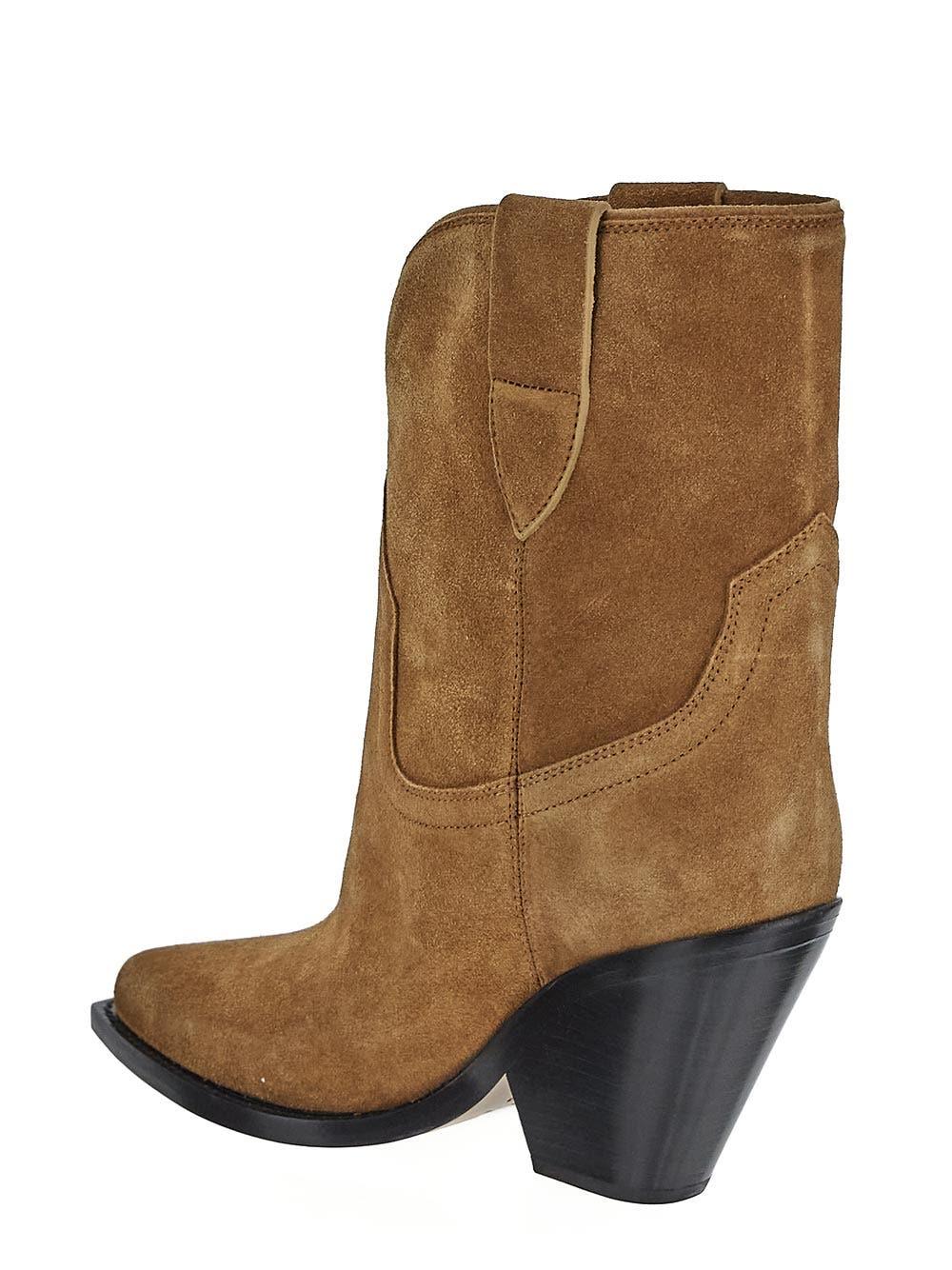 Oluxury Isabel Marant Leyane Texan Boots Online