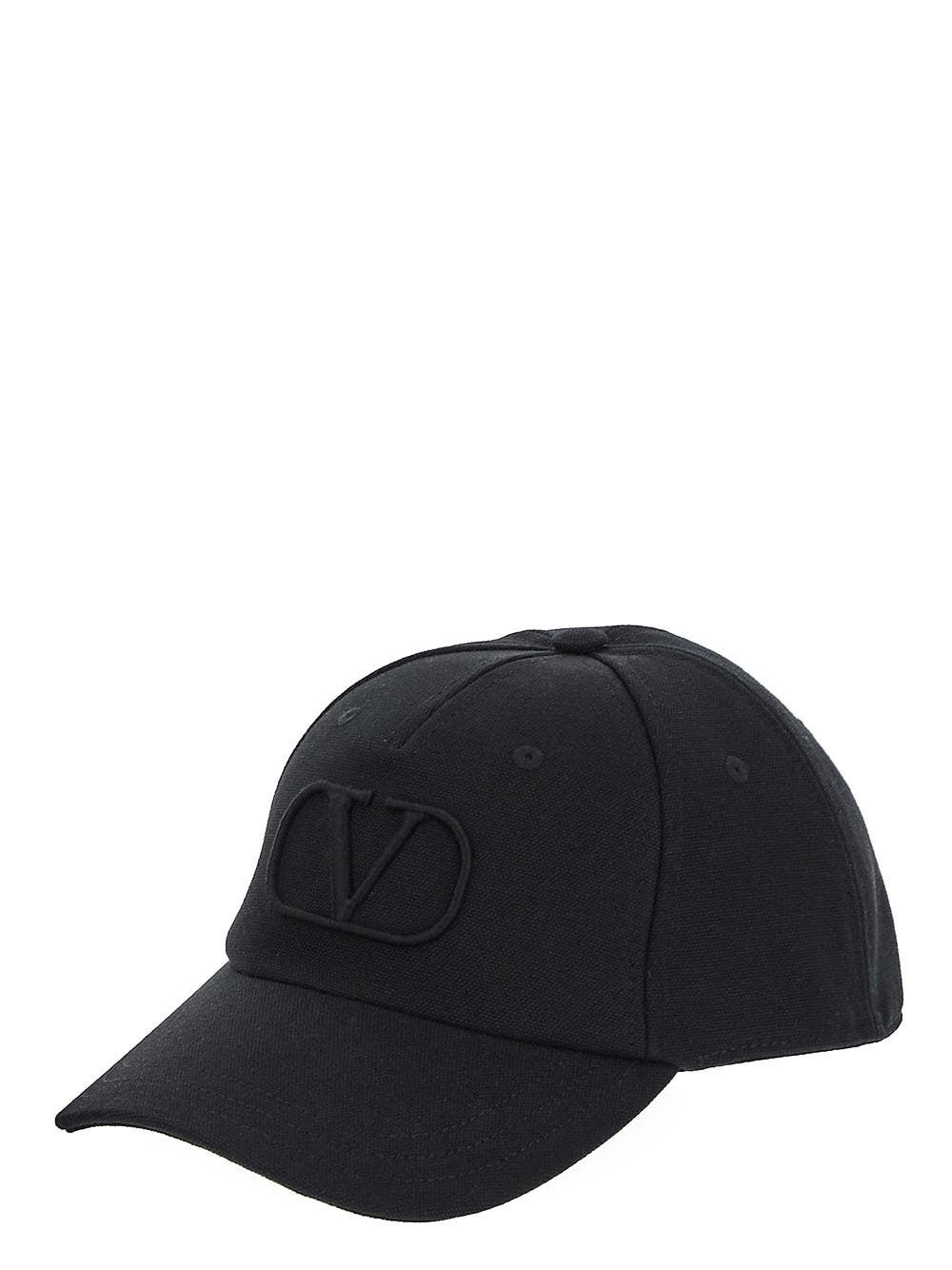 Oluxury Valentino Garavani Logo Cap Moda