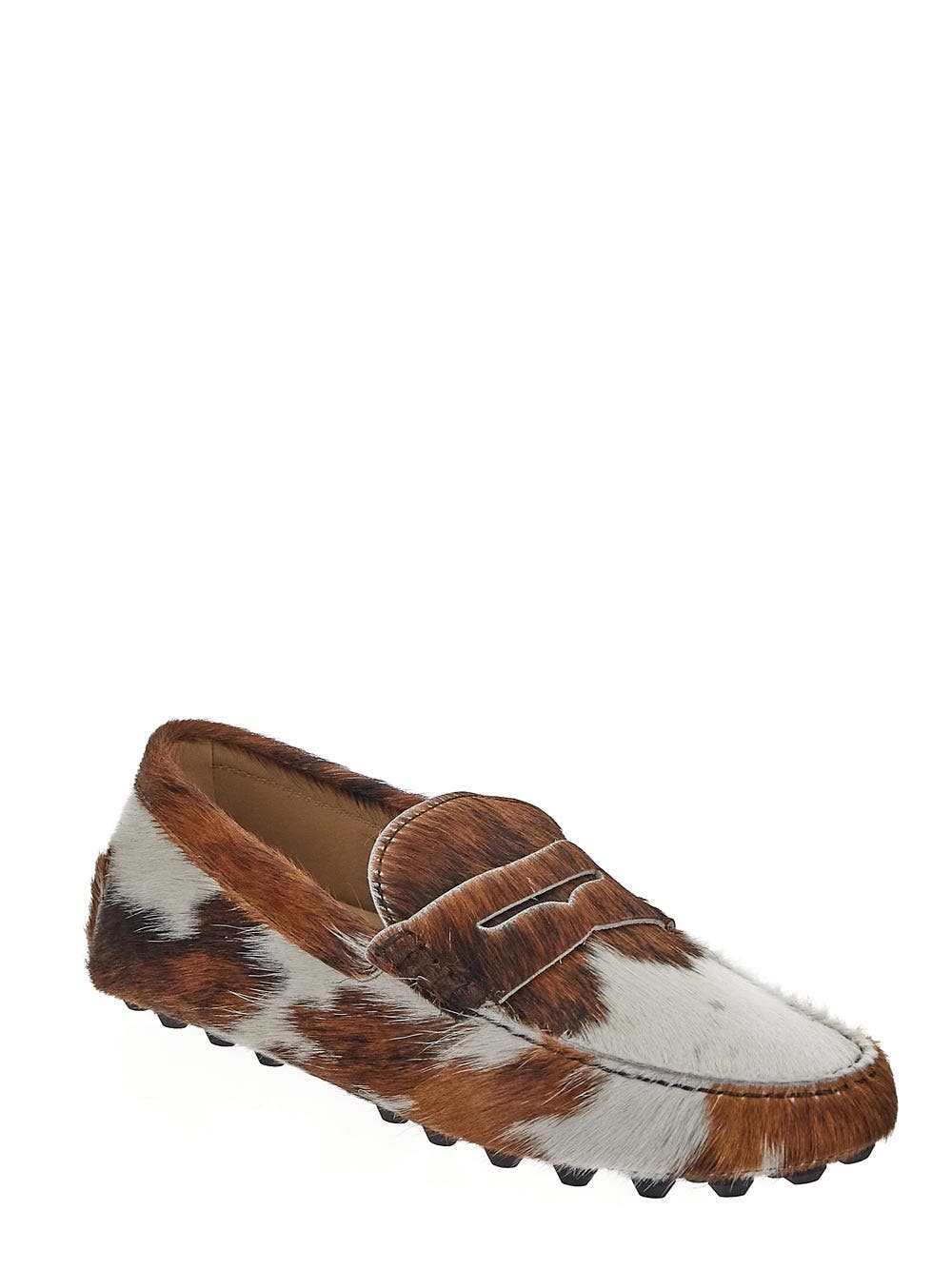 Oluxury Tod's Fur Loafer Prezzo di fabbrica