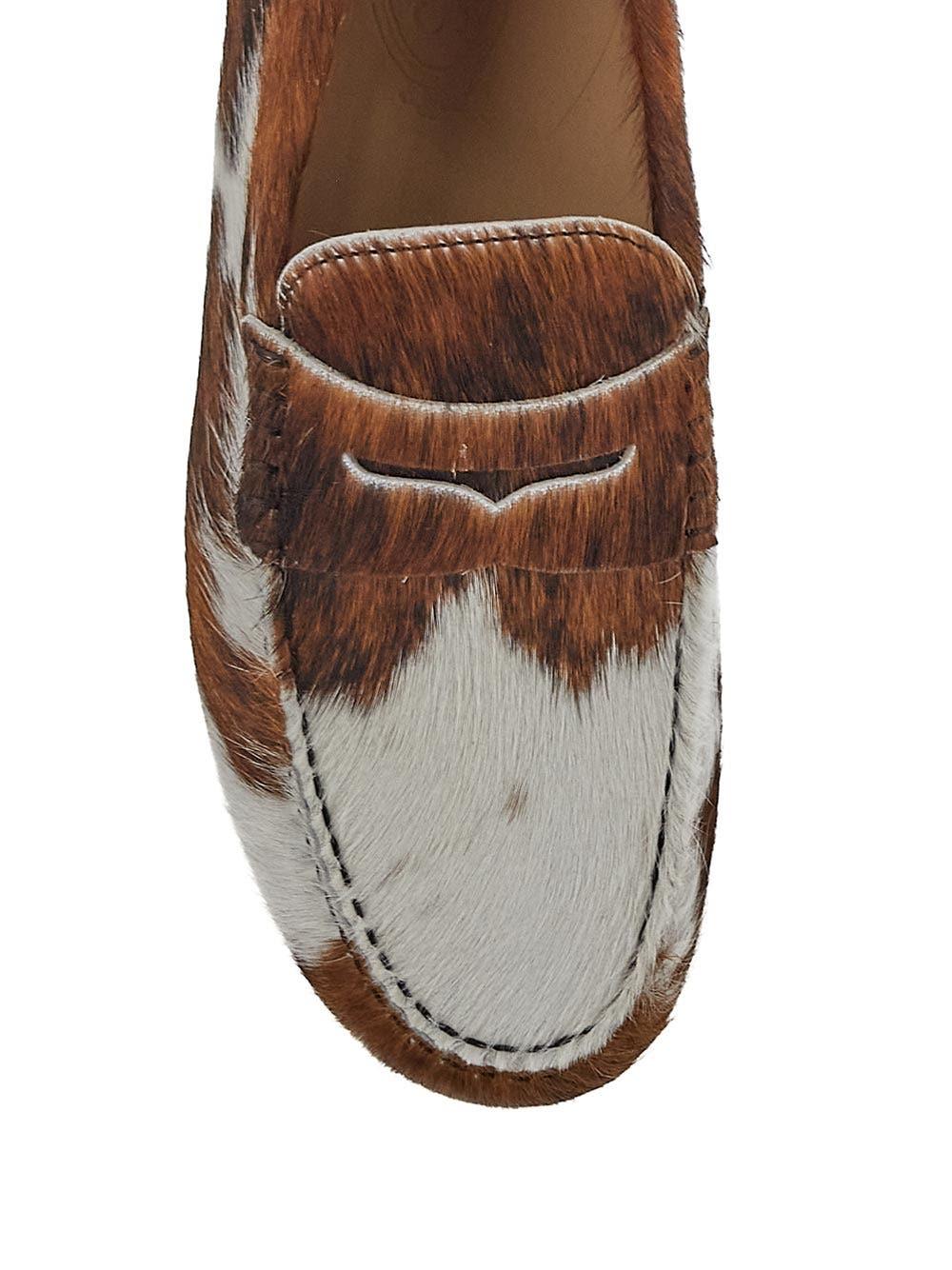 Oluxury Tod's Fur Loafer Prezzo di fabbrica