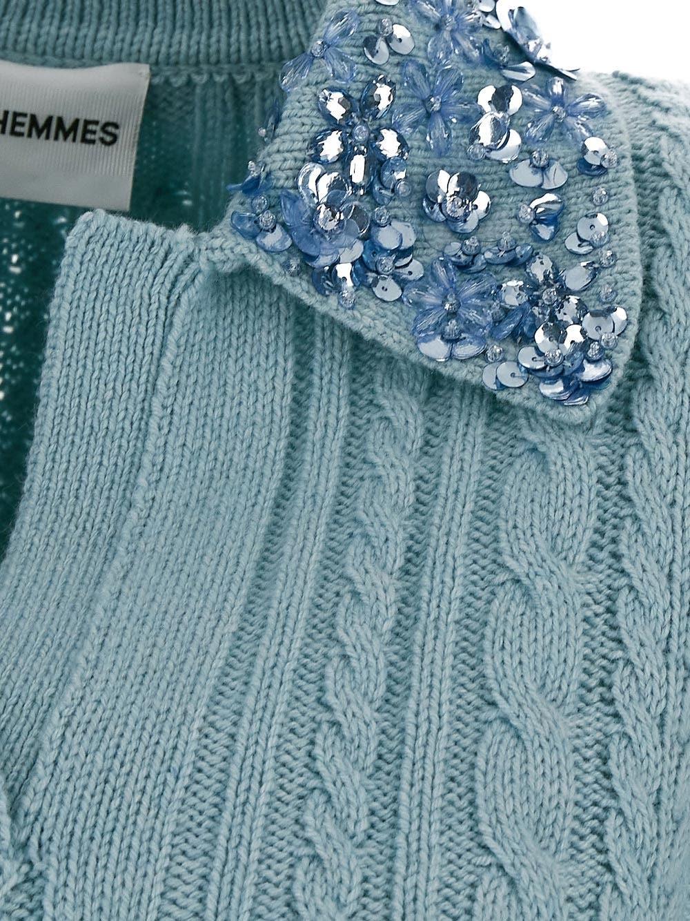 Oluxury Des Phemmes Cropped Knitted Polo Solo un giorno rimasto