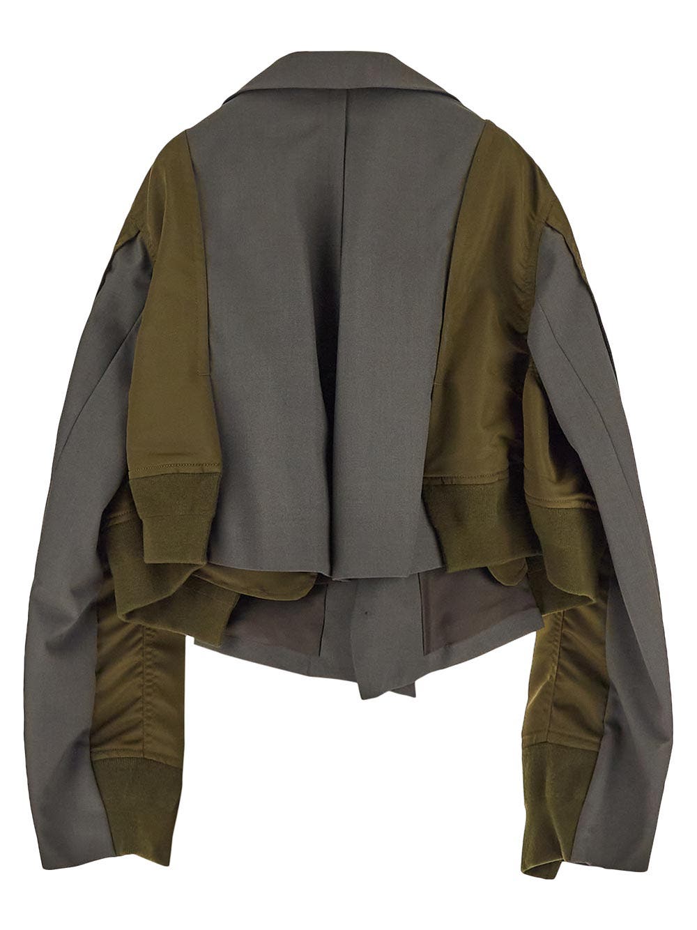 Oluxury Sacai Hybrid jacket Super sconto