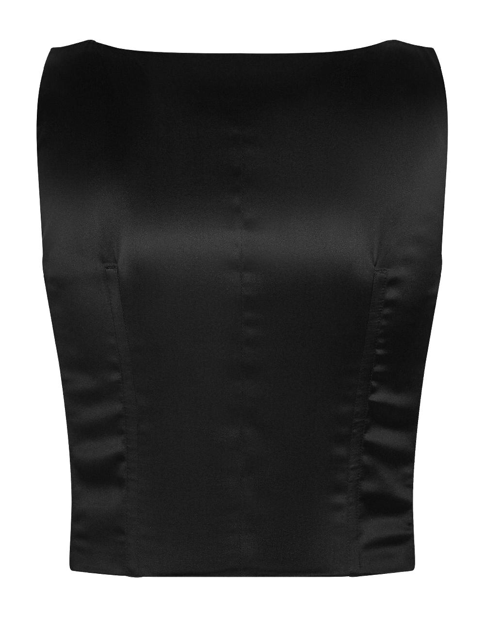 Oluxury Dolce & Gabbana Tuxedo Top vest Sconti questo mese