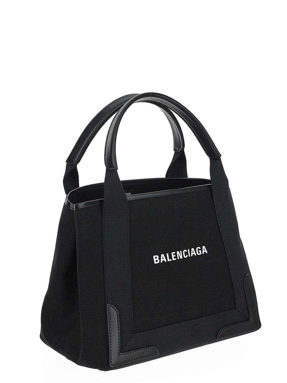 Oluxury Balenciaga Cabas Navy Bag Saldi Di Fabbrica