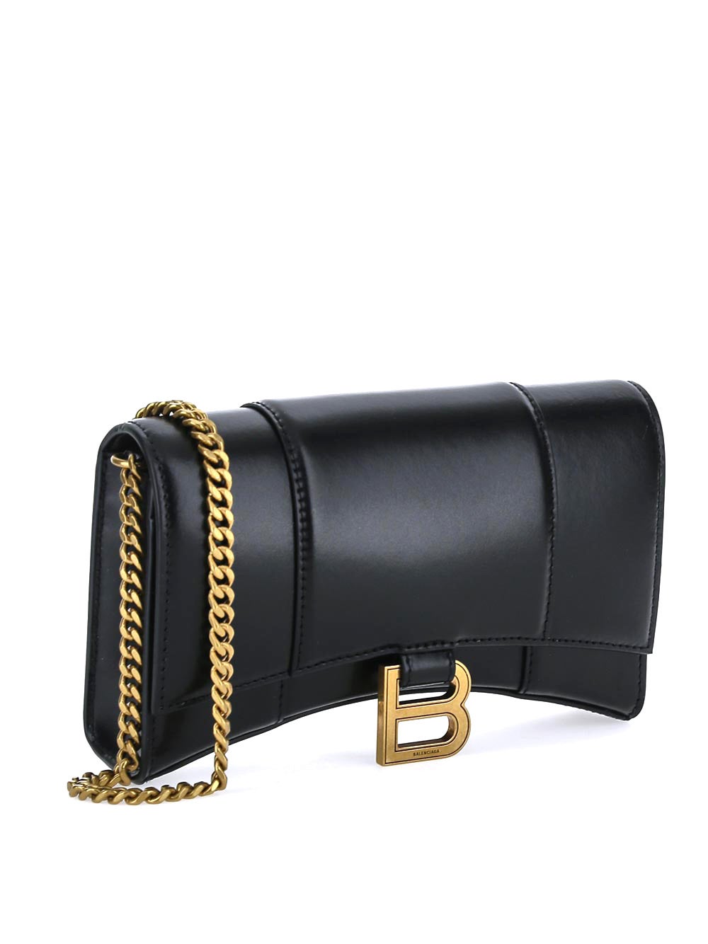 Oluxury Balenciaga Hourglass Chain Wallet Negozio